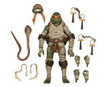 NECA Universal Monsters x Teenage Mutant Ninja Turtles – 7″ Scale Action Figure –  Ultimate Michelangelo as The Mummy