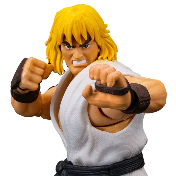 Jada Toys Ultra Street Fighter II - Ken Player 2 Version 6-Inch Scale Action Figure (Exclusive)