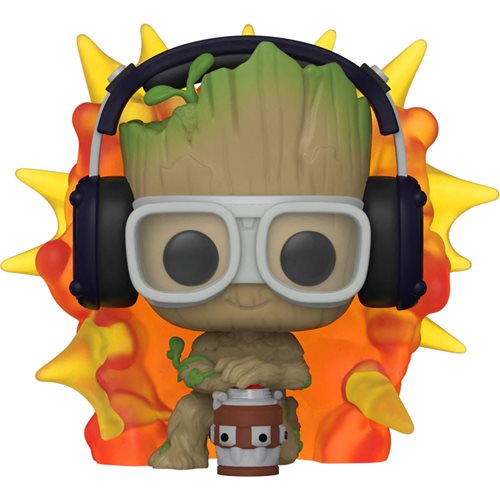 Funko POP! - I Am Groot - Groot with Detonator Vinyl Figure