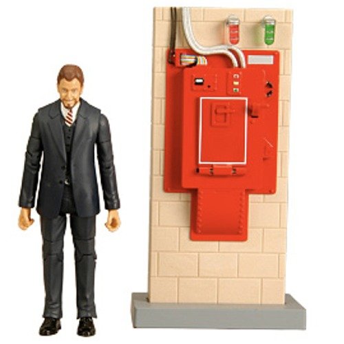 Mattel Ghostbusters Walter Peck with Contamination Unit