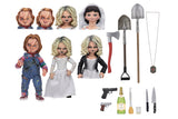 NECA Bride of Chucky – 7″ Scale Action Figure – Ultimate Chucky & Tiffany 2-Pack