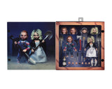 NECA Bride of Chucky – 7″ Scale Action Figure – Ultimate Chucky & Tiffany 2-Pack