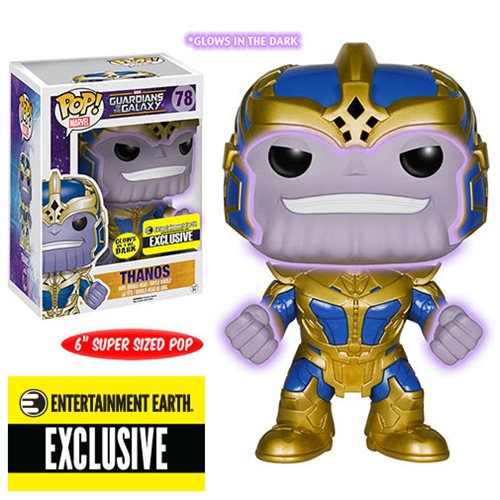 Funko POP! Glow in the Dark 6 inch figure - Guardians of the Galaxy Thanos