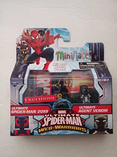 Ultimate Spider-Man 2099 & Ultimate Agent Venom diamond select minimates exclusive