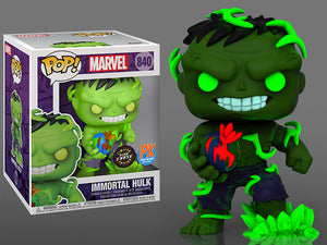 Funko POP! - Marvel Immortal Hulk PX Previews Exclusive (Glow in the Dark Chase) Figure