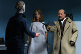 NECA Halloween 2 (1981) – 8” Clothed Action Figure – Dr. Loomis & Laurie Strode 2 Pack