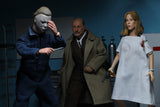 NECA Halloween 2 (1981) – 8” Clothed Action Figure – Dr. Loomis & Laurie Strode 2 Pack