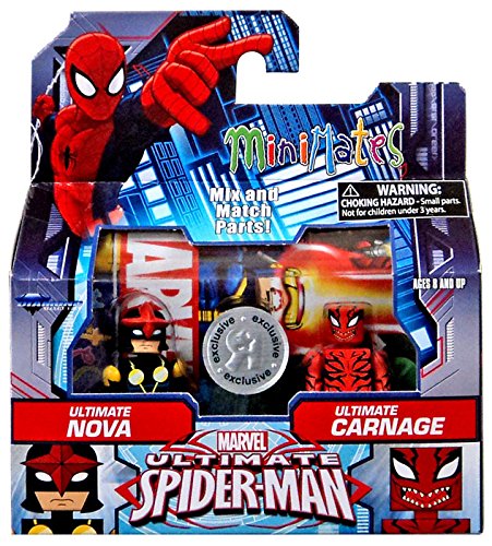 Minimates- Ultimate Spider-Man: Ultimate Nova & Ultimate Carnage