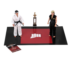 NECA The Karate Kid (1984) – 8″ Clothed Action Figures- Daniel vs Johnny - Tournament 2 Pack