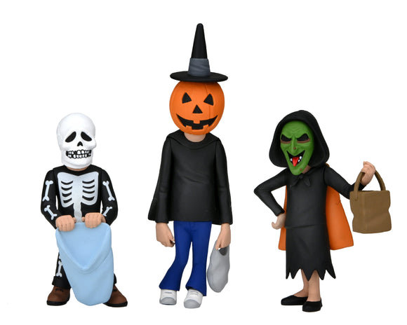 NECA Toony Terrors – 6” Scale Action Figures – Halloween 3: Season of the Witch - Trick of Treaters 3 Pack