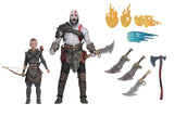 NECA God of War (2018) – 7″ Scale Action Figure – Ultimate Kratos & Atreus 2-Pack