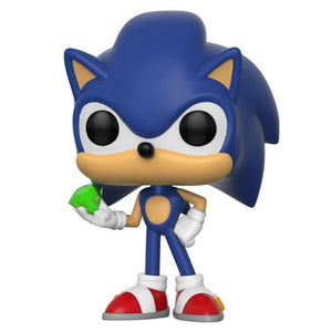 Funko POP! Games - Sonic the Hedgehog - Sonic with Emerald Vinyl Figure